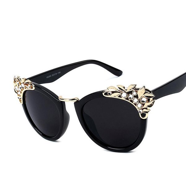 women girls luxury rhinestone sunglasses uv400 resin lens fashion sun glasses eye wear accessories for gift party, White;black
women girls luxury rhinestone sunglasses uv400 resin lens fashion sun glasses eye wear accessories for gift party, White;black