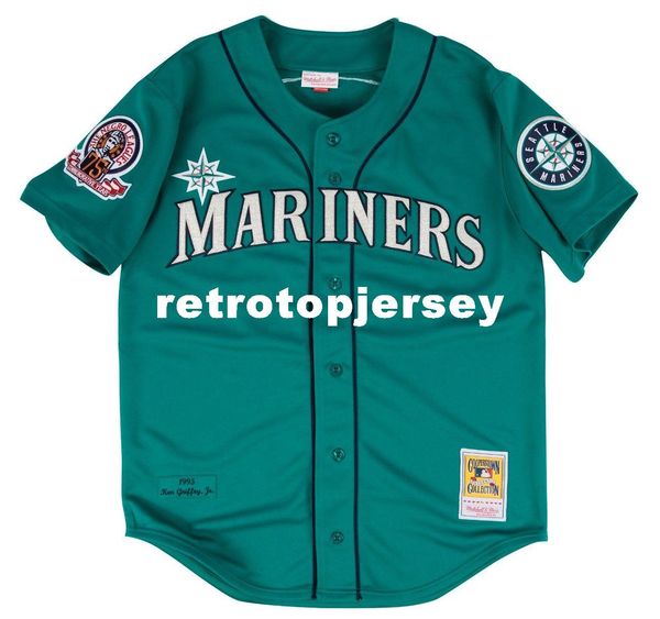 ken griffey jr. seattle #24 mitchell & ness retro 1995 button green up jersey, Black;blue
ken griffey jr. seattle #24 mitchell & ness retro 1995 button green up jersey, Black;blue