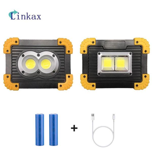 portable lanterns usb rechargeable cob led spotlight super bright work light for outdoor camping lampe by 18650
portable lanterns usb rechargeable cob led spotlight super bright work light for outdoor camping lampe by 18650