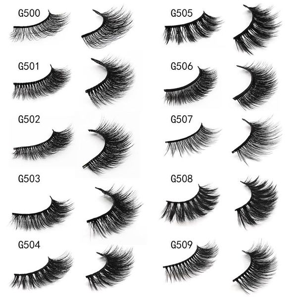 fashion 3d mink hair false eyelashes 5 pairs natural thick eye lash 10 styles full set strip lashes faux makeup cils g500
fashion 3d mink hair false eyelashes 5 pairs natural thick eye lash 10 styles full set strip lashes faux makeup cils g500