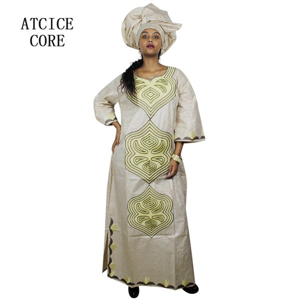 ethnic clothing african dresses for woman bazin riche embroidery design long dress la063, Red
ethnic clothing african dresses for woman bazin riche embroidery design long dress la063, Red