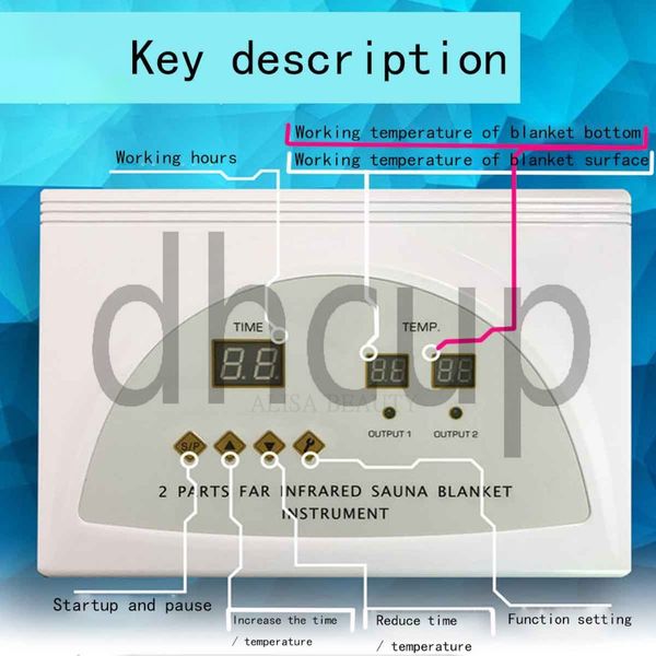 new model 2 zone fir sauna far infrared body slimming sauna blanket heating therapy slim bag spa weight loss body detox machine
new model 2 zone fir sauna far infrared body slimming sauna blanket heating therapy slim bag spa weight loss body detox machine
