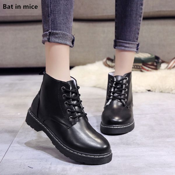 autumn women boots winter warm plush fur snow boots casual lace-up flats women shoes pu leather walking shoes woman mujer t036, Black
autumn women boots winter warm plush fur snow boots casual lace-up flats women shoes pu leather walking shoes woman mujer t036, Black