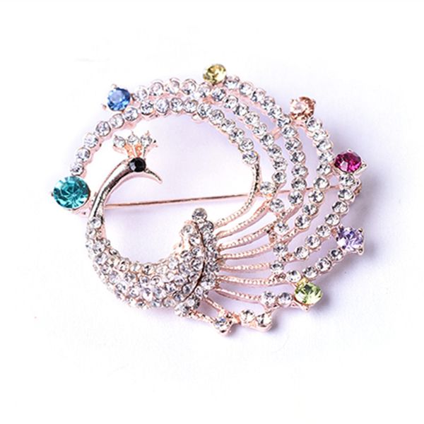 2019 new female peacock rhinestone brooches fashion color brooch badges animal crystal brooches pins wholesale 10pcs/lot, Gray
2019 new female peacock rhinestone brooches fashion color brooch badges animal crystal brooches pins wholesale 10pcs/lot, Gray