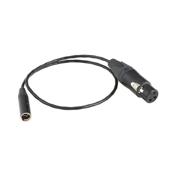 camvate mini 3pin xlr male to full 3pin xlr female cable for bmpcc4k item code: c2377
camvate mini 3pin xlr male to full 3pin xlr female cable for bmpcc4k item code: c2377