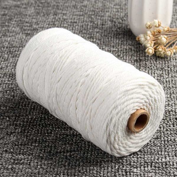 1 piece 200m long cotton twisted cord rope crafts macrame artisan string \\\\t, Black;white
1 piece 200m long cotton twisted cord rope crafts macrame artisan string \\\\t, Black;white