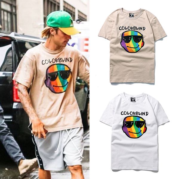 dark icon color blind printed street fashion men's t-shirt round neck hipster tshirt men couple cloth, White;black
dark icon color blind printed street fashion men's t-shirt round neck hipster tshirt men couple cloth, White;black