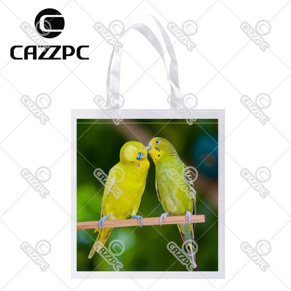 couple lover of parrots bird on branch print custom individual lightweight polyester fabric reusable bag gift bag
couple lover of parrots bird on branch print custom individual lightweight polyester fabric reusable bag gift bag