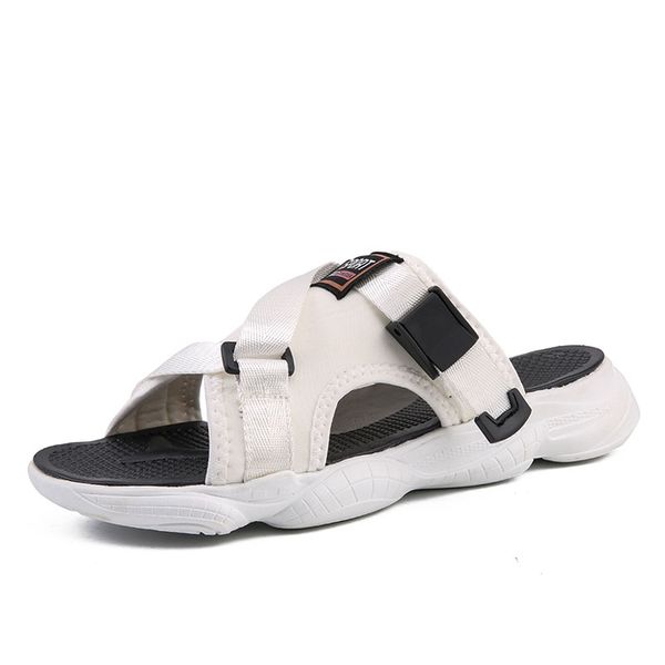 summer slippers male 2019 new korean fashion trend personality wild non-slip outdoor casual word sandals, Black
summer slippers male 2019 new korean fashion trend personality wild non-slip outdoor casual word sandals, Black
