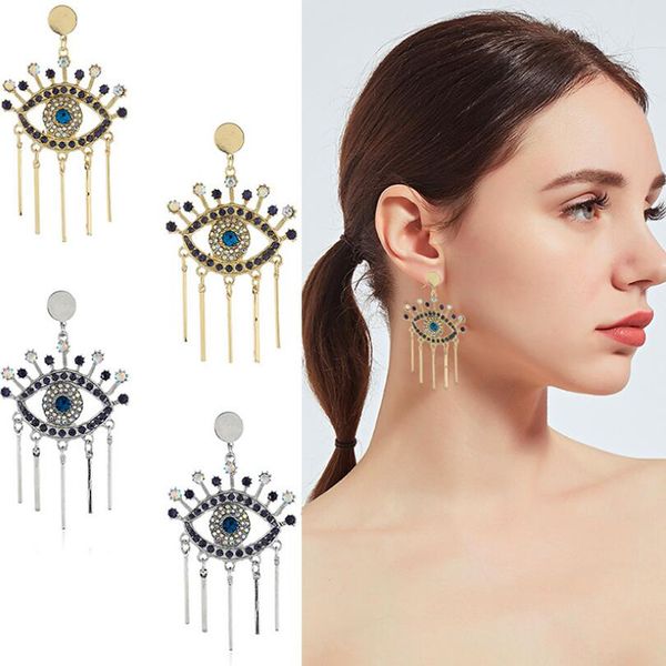 amaiyllis cute rhinestone blue eyes earrings for women punk geometric bar statement tassel post earrings body part, Golden;silver
amaiyllis cute rhinestone blue eyes earrings for women punk geometric bar statement tassel post earrings body part, Golden;silver