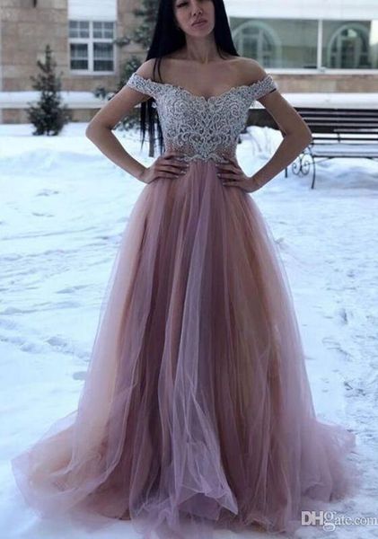 2019 off shoulder girls charming v neck a line tulle prom gowns appliques beads evening dresses elegant formal gowns vestido de noche, Black;red
2019 off shoulder girls charming v neck a line tulle prom gowns appliques beads evening dresses elegant formal gowns vestido de noche, Black;red
