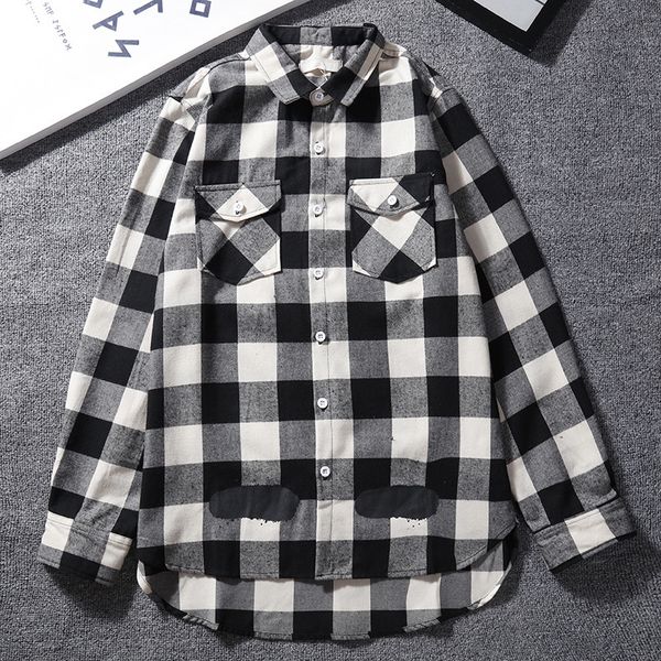 hip hop men women couple shirts loose splash ink graffiti shirts trend mens skateboard lapel long sleeve shirt, White;black 
hip hop men women couple shirts loose splash ink graffiti shirts trend mens skateboard lapel long sleeve shirt, White;black