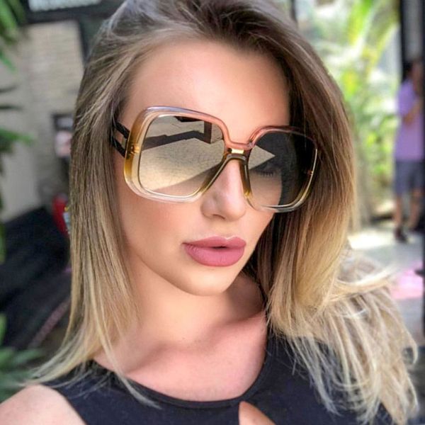 brand design oversized square sunglasses lady big frame black shades vintage sun glasses for women summer glasses uv400 oculos, White;black
brand design oversized square sunglasses lady big frame black shades vintage sun glasses for women summer glasses uv400 oculos, White;black