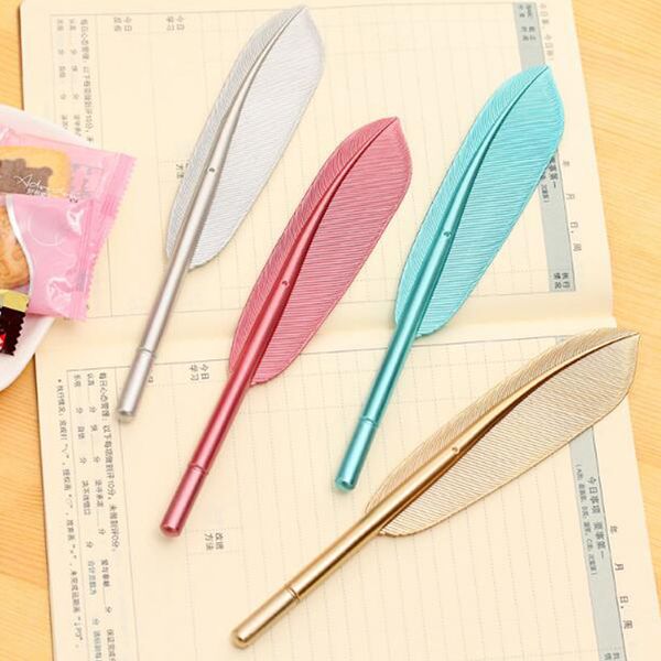 smodapan feather shape gel pen 4pcs business office signature pen 0.5mm student needle head type water writing painting tool
smodapan feather shape gel pen 4pcs business office signature pen 0.5mm student needle head type water writing painting tool