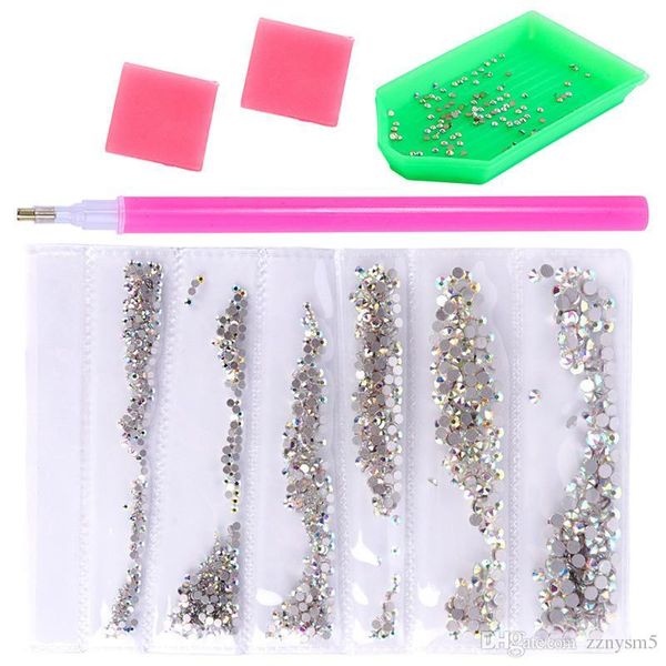 1440pcs shiny rhinestone for nail ss3-ss10 non ix glass rhinestones crystal flatback 3d nail art decoration charms set, Black
1440pcs shiny rhinestone for nail ss3-ss10 non ix glass rhinestones crystal flatback 3d nail art decoration charms set, Black