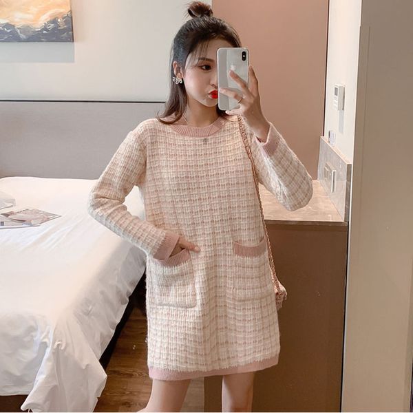 fashion knitted o-neck long sleeve loose pullover female long pullovers women knitting plus size sweaters with pocket ladies, White;black
fashion knitted o-neck long sleeve loose pullover female long pullovers women knitting plus size sweaters with pocket ladies, White;black