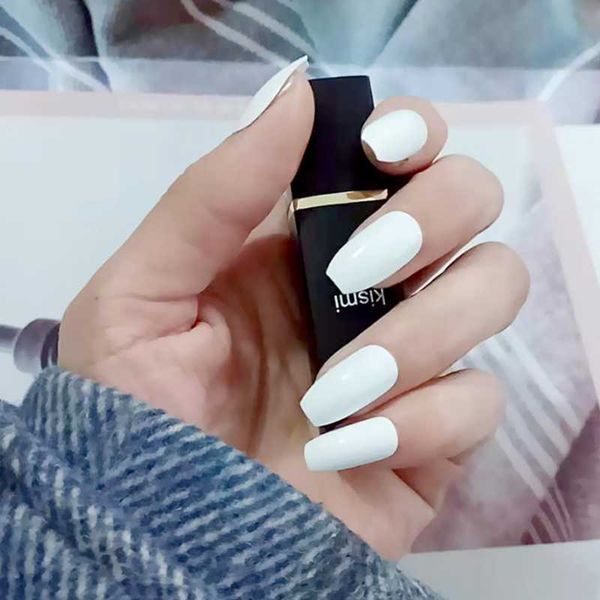 24pcs coffin white false nails short flat fake nails glossy plastics fingernails fake ballerina press on nail finger, Red;gold
24pcs coffin white false nails short flat fake nails glossy plastics fingernails fake ballerina press on nail finger, Red;gold