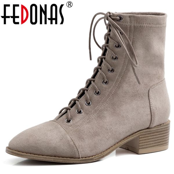 fedonas classic cross tied flock boots 2020 winter warm women ankle boots dancing shoes woman new elegant short, Black
fedonas classic cross tied flock boots 2020 winter warm women ankle boots dancing shoes woman new elegant short, Black