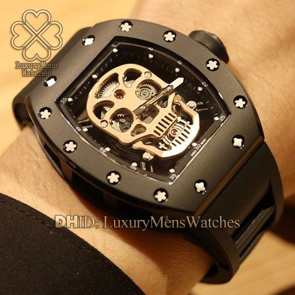 luxury mens watch tourbillon automatic winding 6t51 movement hollow hoe rm52-01 rm-052 rubber strap 316l stainless steel designer mens watch, Slivery;brown
luxury mens watch tourbillon automatic winding 6t51 movement hollow hoe rm52-01 rm-052 rubber strap 316l stainless steel designer mens watch, Slivery;brown