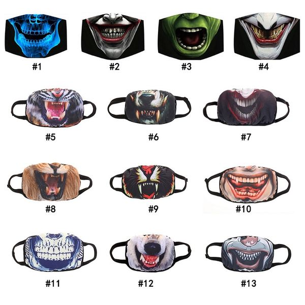 creative 3d printing face mask angry face hedeous villain animal grinning reusable washable protective mask for adults women men
creative 3d printing face mask angry face hedeous villain animal grinning reusable washable protective mask for adults women men