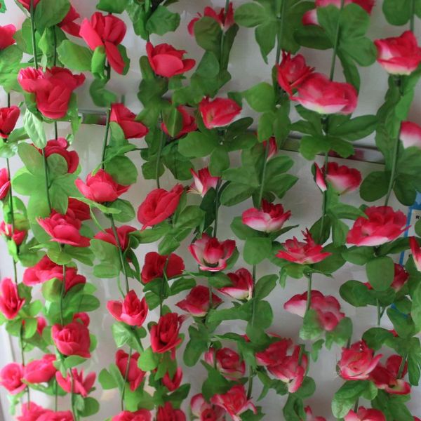 artificial roses vine 230cm silk flowers ivy vine with green leaves for home wedding decoration fake leaf diy hanging garland
artificial roses vine 230cm silk flowers ivy vine with green leaves for home wedding decoration fake leaf diy hanging garland