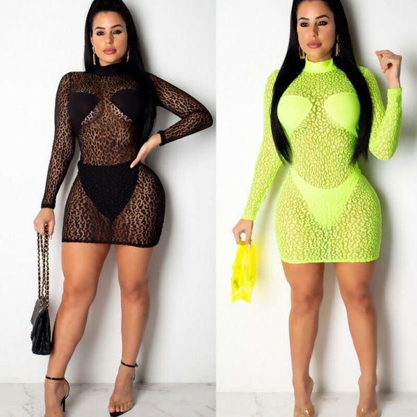 2019 new women's mesh dress see through sheer mesh bodycon dress clubwear party short mini, Black;gray
2019 new women's mesh dress see through sheer mesh bodycon dress clubwear party short mini, Black;gray