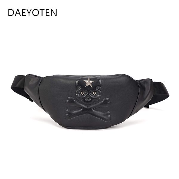 daeyoten men's waist bag skull rivet chest bag women designer fanny pack men belt bags fashion purse leisure shoulder zm0503
daeyoten men's waist bag skull rivet chest bag women designer fanny pack men belt bags fashion purse leisure shoulder zm0503