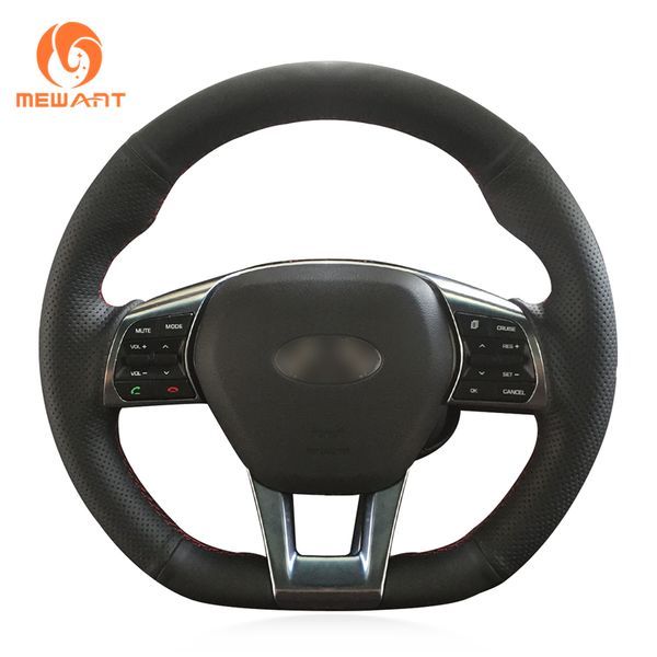 mewant black artificial leather car steering wheel cover for sonata 9 2015 2016 2017 (3-spoke
mewant black artificial leather car steering wheel cover for sonata 9 2015 2016 2017 (3-spoke
