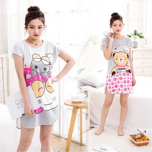 nightgown women's summer new style cute cartoon students short sleeve qmilch one-piece women's nightgown multi-color
nightgown women's summer new style cute cartoon students short sleeve qmilch one-piece women's nightgown multi-color