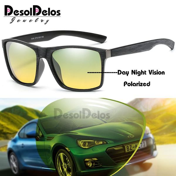 day & night vision driving polarized sunglasses men's driving glasses anti-glare glasses eyewear gafas, White;black
day & night vision driving polarized sunglasses men's driving glasses anti-glare glasses eyewear gafas, White;black