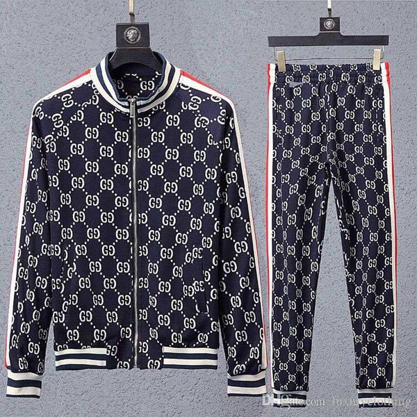 men's wear designer's sportswear luxury designer's suit autumn/winter casual trousers printed zipper style jacket jacket, Gray
men's wear designer's sportswear luxury designer's suit autumn/winter casual trousers printed zipper style jacket jacket, Gray