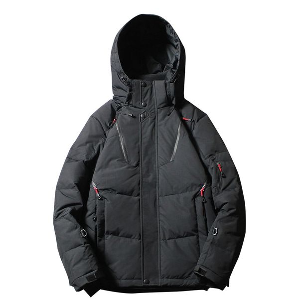 2019 new outdoor 1987 models short down jacket white duck down jacket thick warm winter clothes hooded youth, Black
2019 new outdoor 1987 models short down jacket white duck down jacket thick warm winter clothes hooded youth, Black