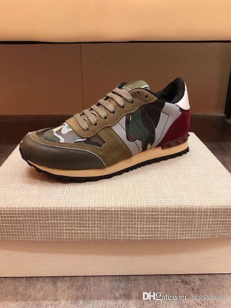 rockrunner suede lace camouflage sneakers shoes men stud rivet camouflage runner trainers sport casual shoes genuine leather size 35-46, Black
rockrunner suede lace camouflage sneakers shoes men stud rivet camouflage runner trainers sport casual shoes genuine leather size 35-46, Black