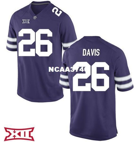 women kansas state wildcats adam davis #26 ladies real embroidery college football jersey size s-4xl or custom any name or number jersey, Black;red 
women kansas state wildcats adam davis #26 ladies real embroidery college football jersey size s-4xl or custom any name or number jersey, Black;red