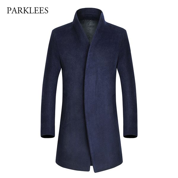winter wool jacket men 2017 new men's long trench coat brand slim fit wool blends cashmere coat casual business manteau homme, Black
winter wool jacket men 2017 new men's long trench coat brand slim fit wool blends cashmere coat casual business manteau homme, Black