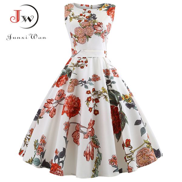 summer women dress plus size casual midi work office party sundres sleeveless floral print elegant vintage pin up dresses jurken, Black;gray
summer women dress plus size casual midi work office party sundres sleeveless floral print elegant vintage pin up dresses jurken, Black;gray