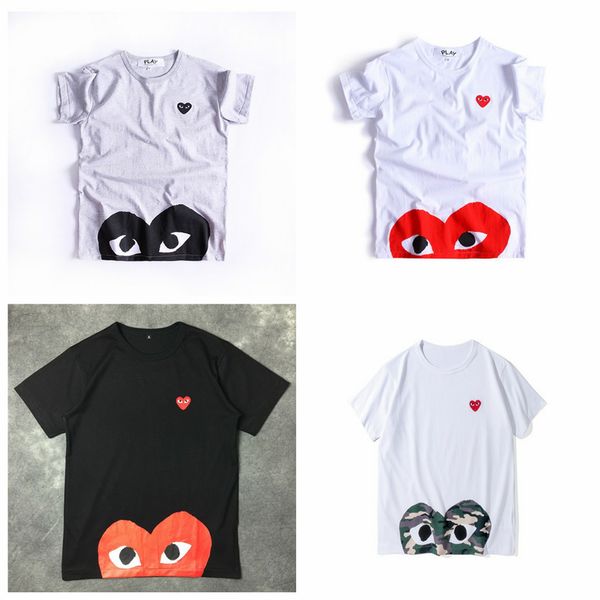 cdg play for woman mens designers t shirt commes cotton with red heart casual tee shirts white des garconss t-shirt dolce size s-xl, Black;blue
cdg play for woman mens designers t shirt commes cotton with red heart casual tee shirts white des garconss t-shirt dolce size s-xl, Black;blue