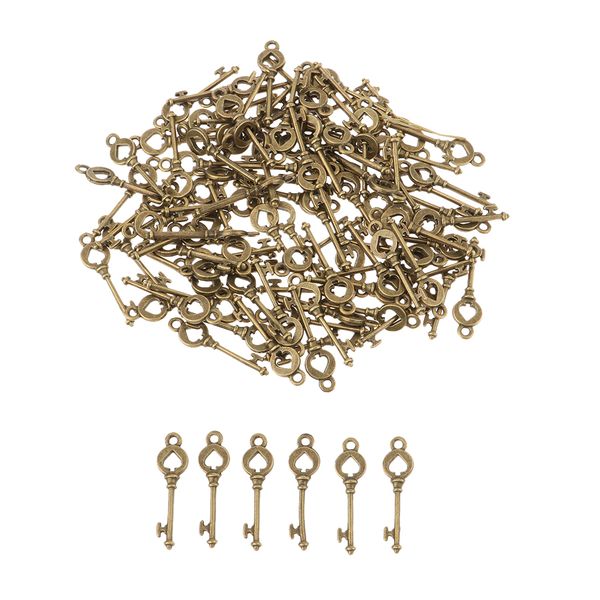 100pcs diy jewelry love key accessories vintage design pendant antique color for wedding decoration birthday and christmas party, Silver
100pcs diy jewelry love key accessories vintage design pendant antique color for wedding decoration birthday and christmas party, Silver