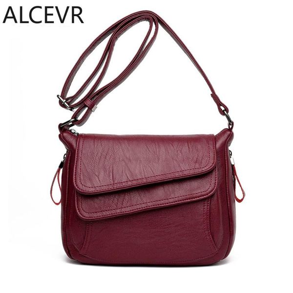alcevr women lady pu leather handbag simple red shoulder bag sac a main femme messenger bags drop shipping
alcevr women lady pu leather handbag simple red shoulder bag sac a main femme messenger bags drop shipping
