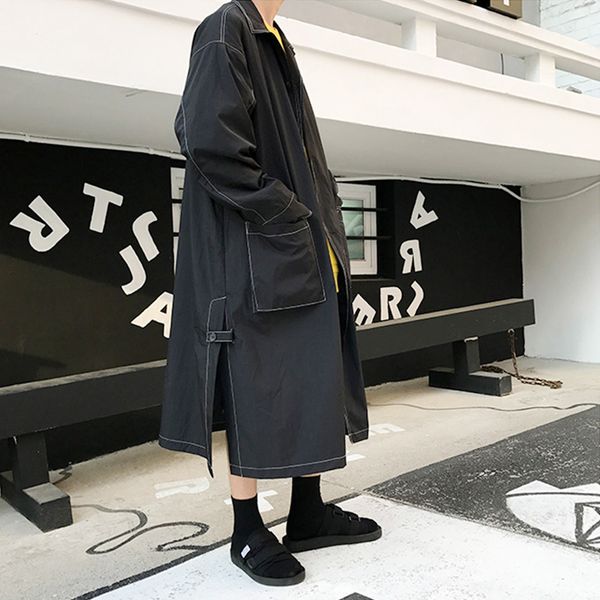 5xlsummer medium-long sunscreen trench male personality loose lengthen ultra-thin overcoat outerwear, Tan;black
5xlsummer medium-long sunscreen trench male personality loose lengthen ultra-thin overcoat outerwear, Tan;black