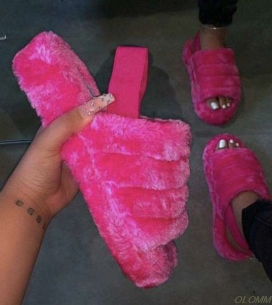 women spring plush slippers 2020 ms flat bottom antiskid indoor all-around comfortable sandals outdoor leisure women's, Black
women spring plush slippers 2020 ms flat bottom antiskid indoor all-around comfortable sandals outdoor leisure women's, Black