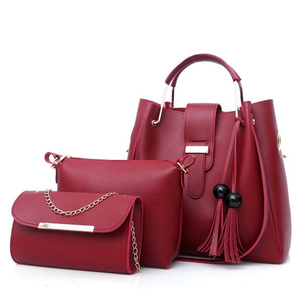 new women pure color fashion pearl tassel mother bag three piece shoulder bag ph-cfy20061635
new women pure color fashion pearl tassel mother bag three piece shoulder bag ph-cfy20061635
