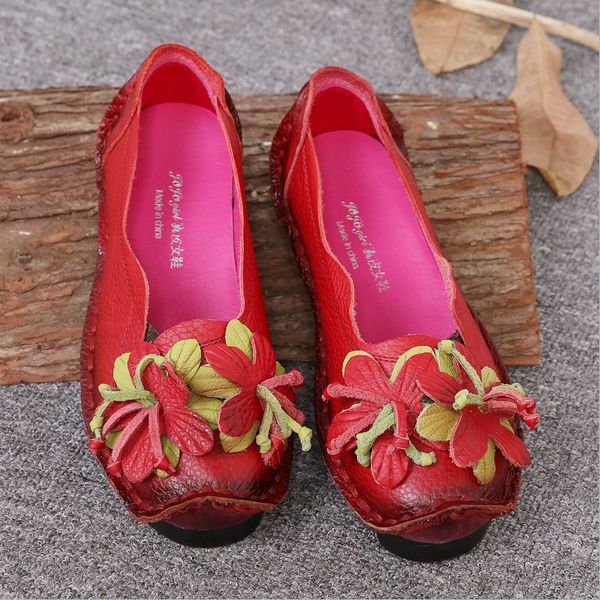 new national wind flowers handmade genuine leather shoes women retro soft bottom flat shoes summer canvas ballet flats, Black
new national wind flowers handmade genuine leather shoes women retro soft bottom flat shoes summer canvas ballet flats, Black