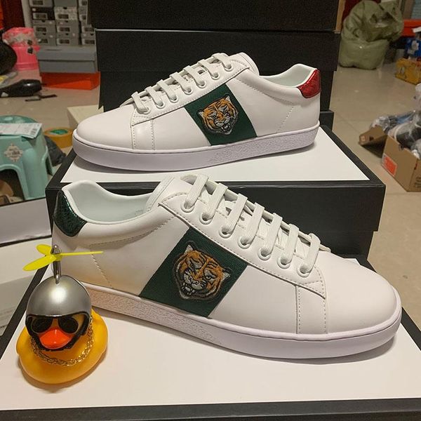 2020 stripe new designer shoes white bees ace embroidered mens & women genuine leather designer sneaker red bottom casual shoes, Black
2020 stripe new designer shoes white bees ace embroidered mens & women genuine leather designer sneaker red bottom casual shoes, Black