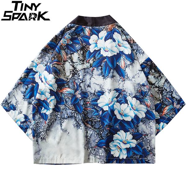 men's jackets harajuku floral kimono jacket japanese hip hop men streetwear blue leaves flower print 2021 summer thin gown japan style, Black;brown
men's jackets harajuku floral kimono jacket japanese hip hop men streetwear blue leaves flower print 2021 summer thin gown japan style, Black;brown