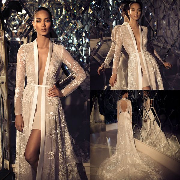 elihav sasson beach wedding dresses 2019 a line lace appliqued sweep train boho wedding dress long sleeve plus size boho bridal gowns, White
elihav sasson beach wedding dresses 2019 a line lace appliqued sweep train boho wedding dress long sleeve plus size boho bridal gowns, White