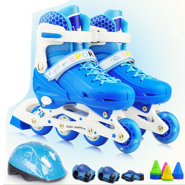 2019 new teenagers children inline skate roller skating shoes helmet knee protector gear adjustable flashing pu wheels 2 colors
2019 new teenagers children inline skate roller skating shoes helmet knee protector gear adjustable flashing pu wheels 2 colors