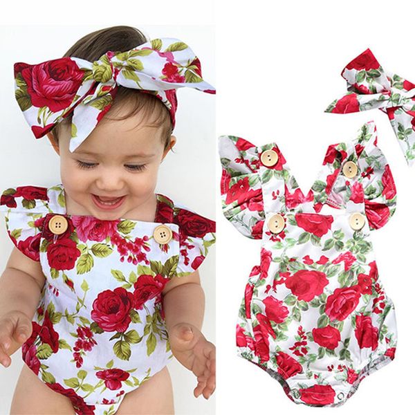 cute newborn toddler baby girls floral romper bodysuit with hairwrap head band summer sleeveless jumpsuit climbing one-piece clothing d3304, Blue
cute newborn toddler baby girls floral romper bodysuit with hairwrap head band summer sleeveless jumpsuit climbing one-piece clothing d3304, Blue