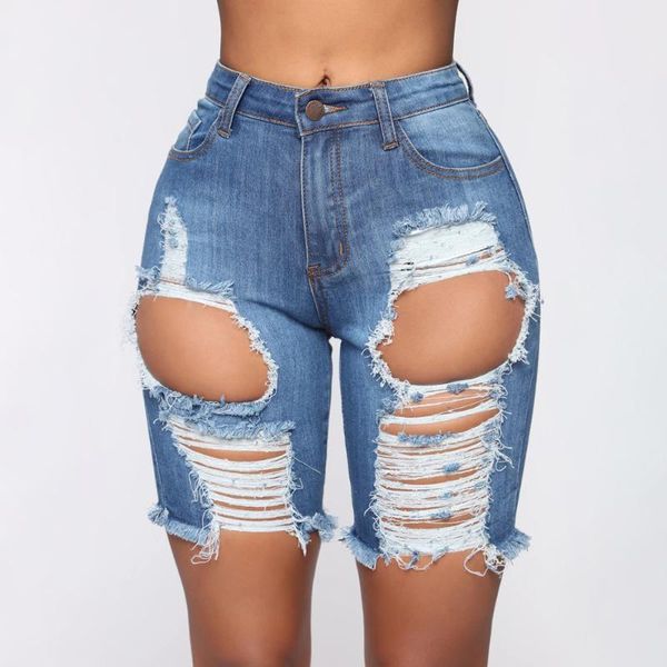 lasperal women denim shorts hole ripped high waisted skinny stretchy ladies knee length pants streetwear summer jean shorts, Blue
lasperal women denim shorts hole ripped high waisted skinny stretchy ladies knee length pants streetwear summer jean shorts, Blue