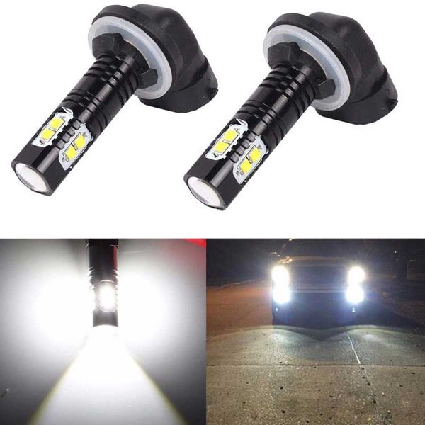 2pcs car led fog lamps 881 889 50w 10smd high power lights